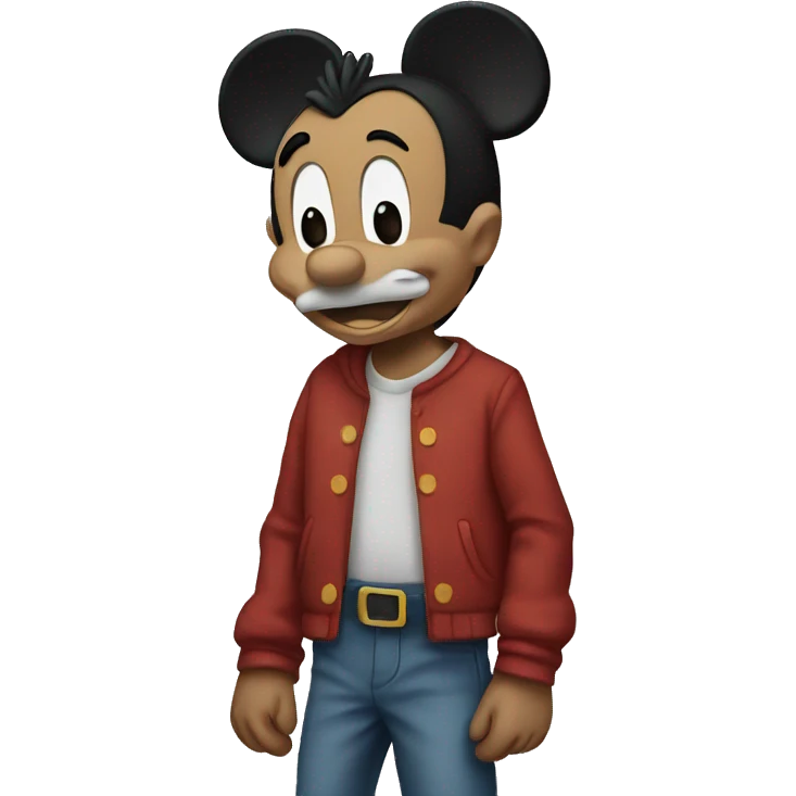 Mickey mouse emoji