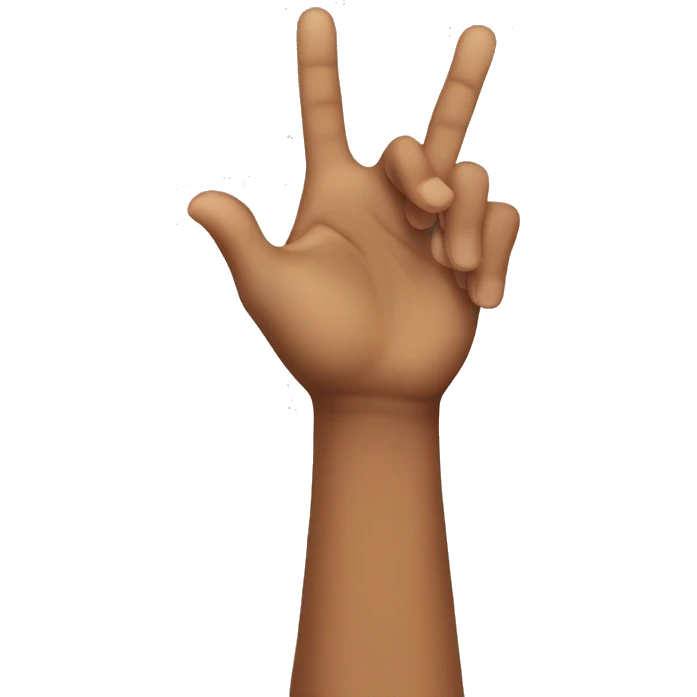 hands up emoji