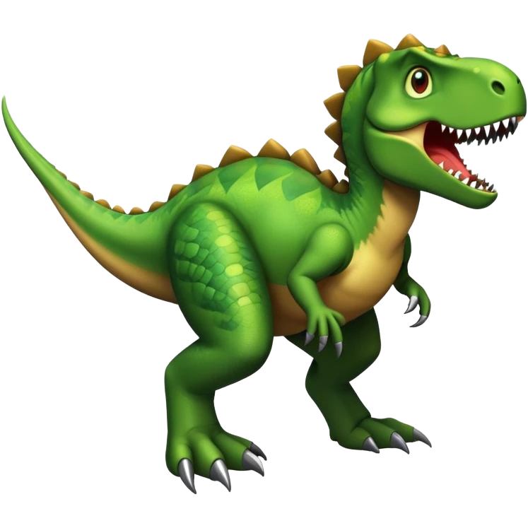 Dinossauro furtando emoji