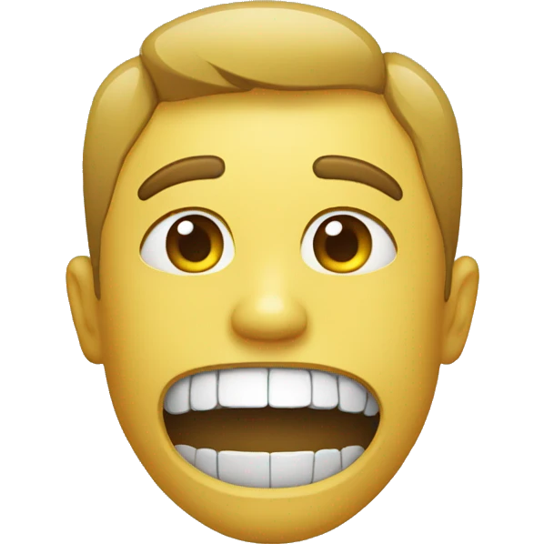 Zipped mouth emoji