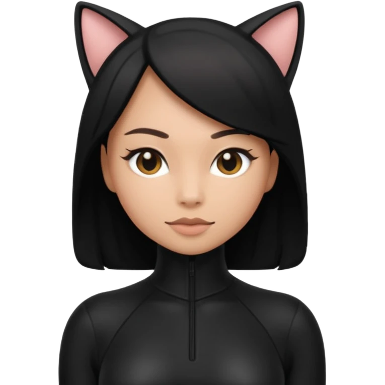 Me in a catsuit emoji
