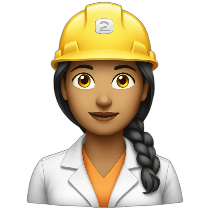 indian woman engineer emoji