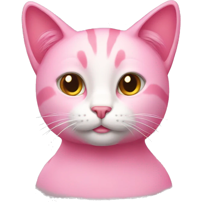pink cat emoji