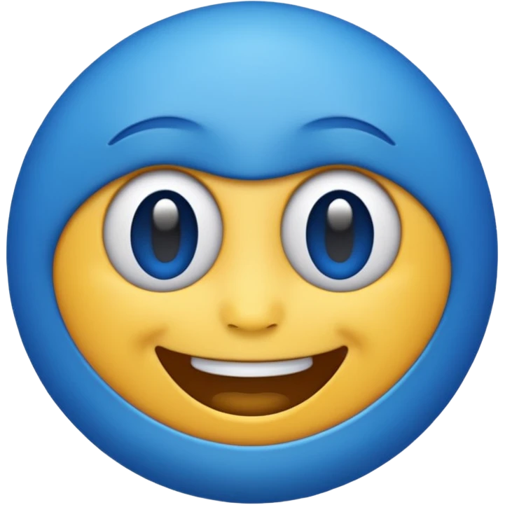 dizzy blue emoji emoji