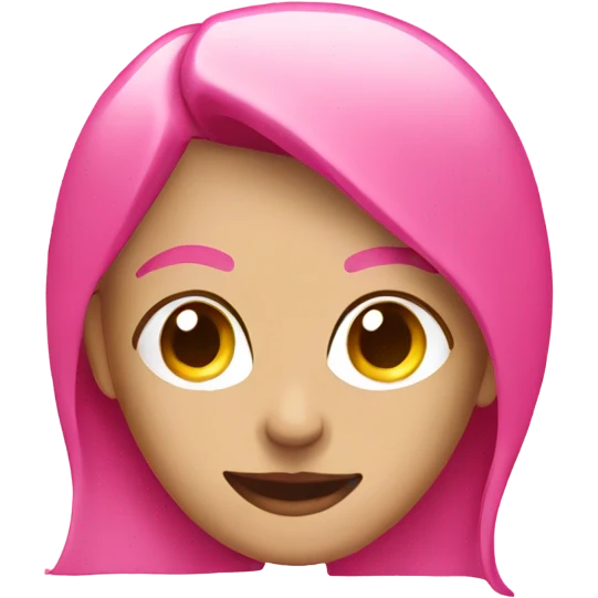 Pink to suit case emoji