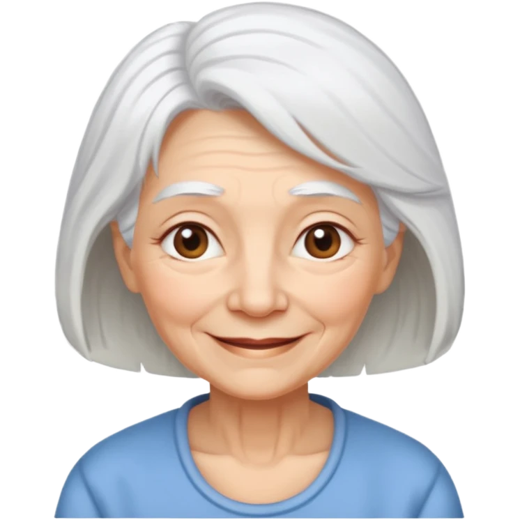 The Kind Grandmother in Fairy Tales emoji