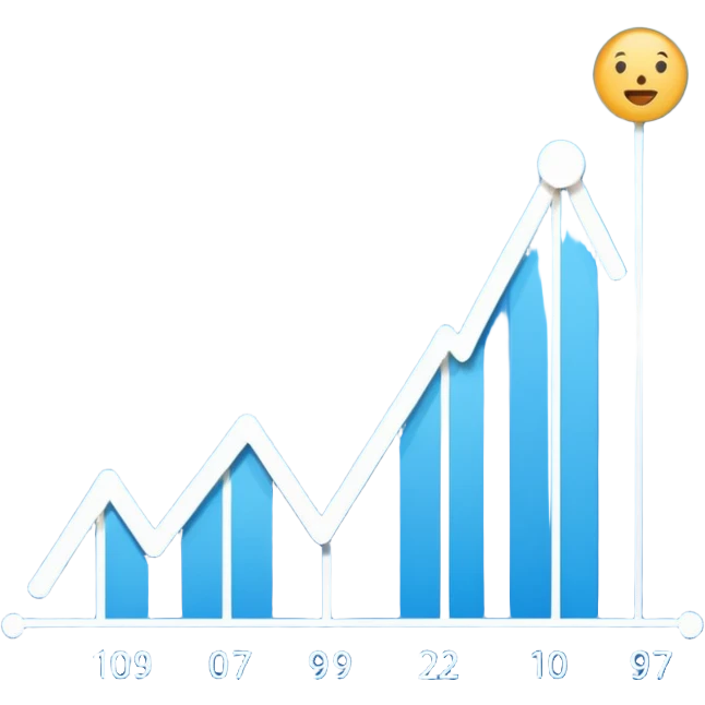 timeseries graph emoji