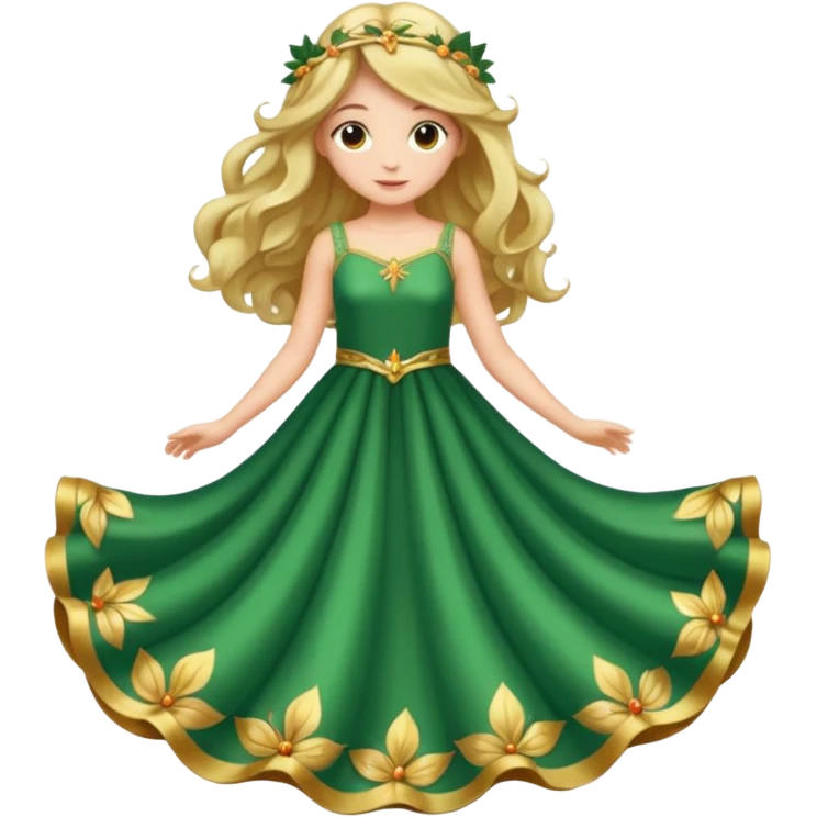 Una pradera con muchas setas y hadas emoji