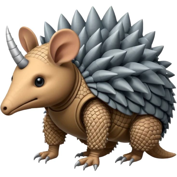 winged armadillo emoji