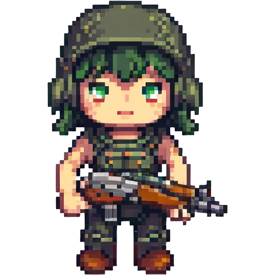 shooter character emoji