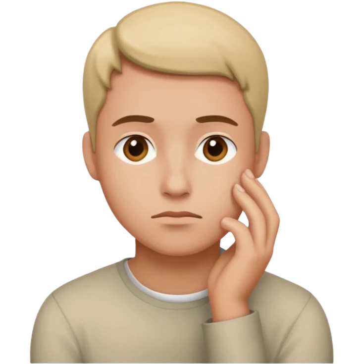 image, where developer think about telling somebody something emoji