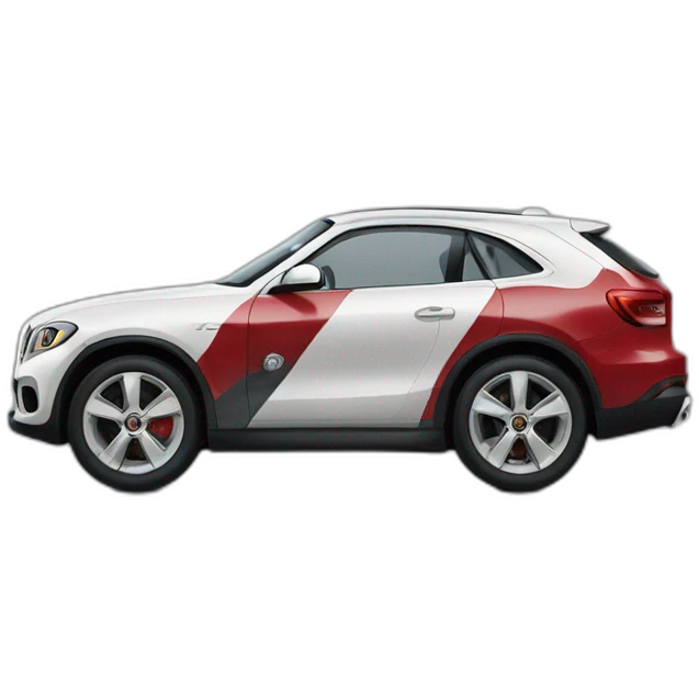 Car wearing moncler in Paris emoji