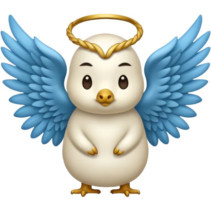 un animal ange de mongolie emoji