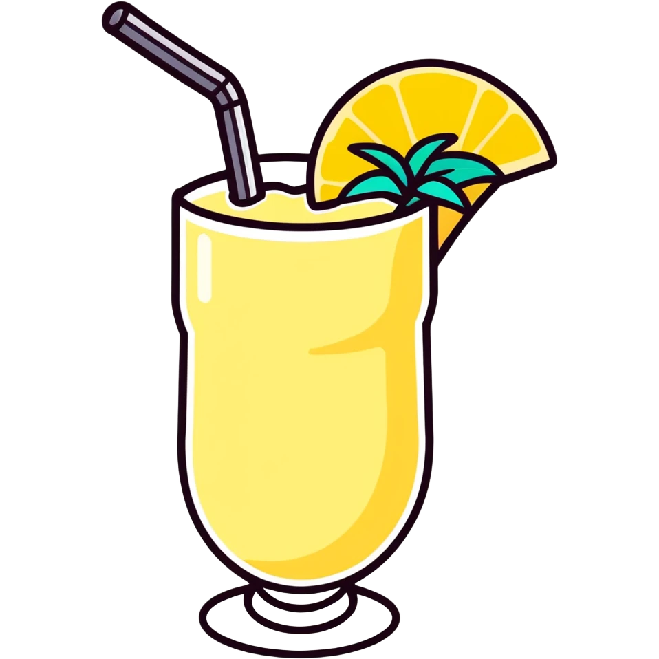 Pins colada emoji