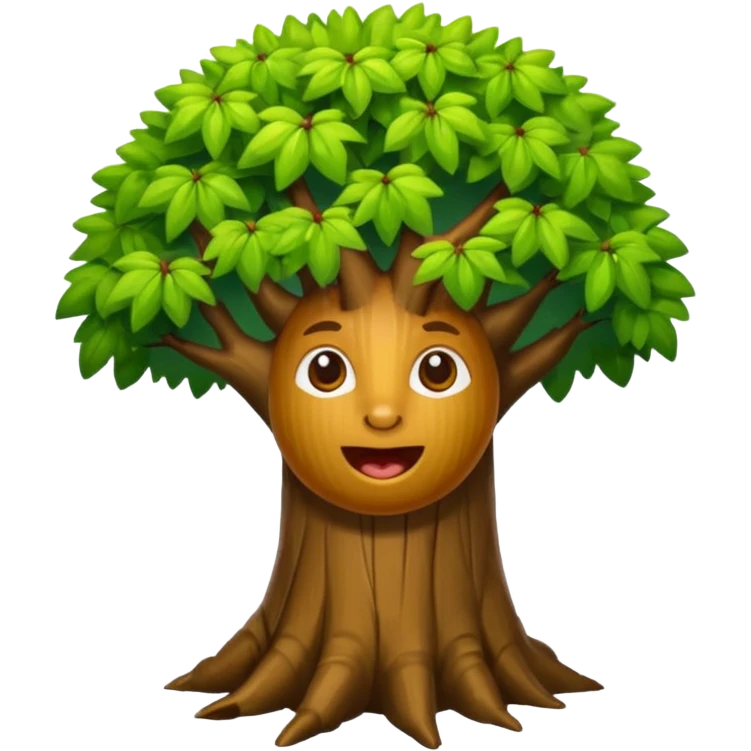apibara chewing a tree emoji