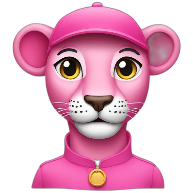 pink panther emoji