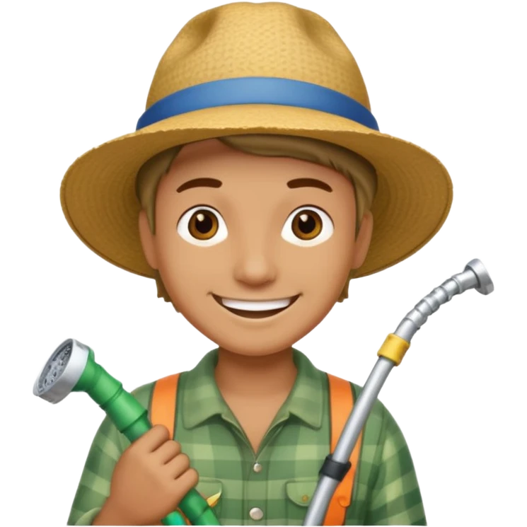 gardener hose emoji