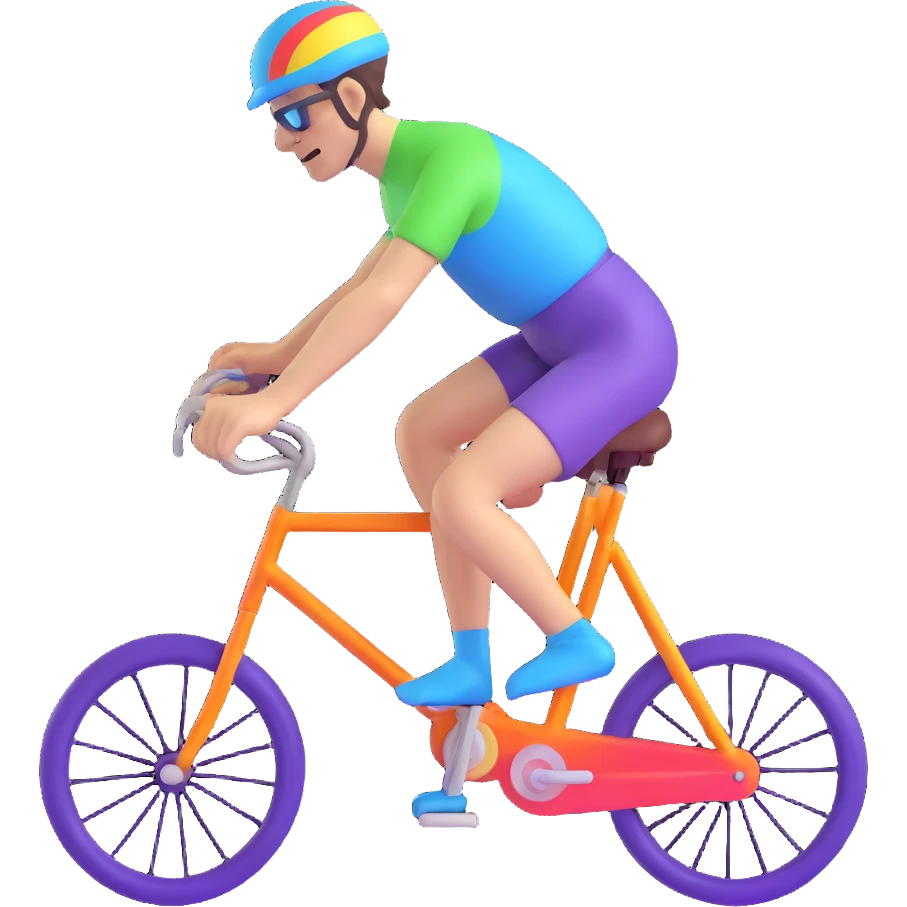 classic LSD blotter, Albert Hofmann riding a bicycle, trippy colors, no text emoji