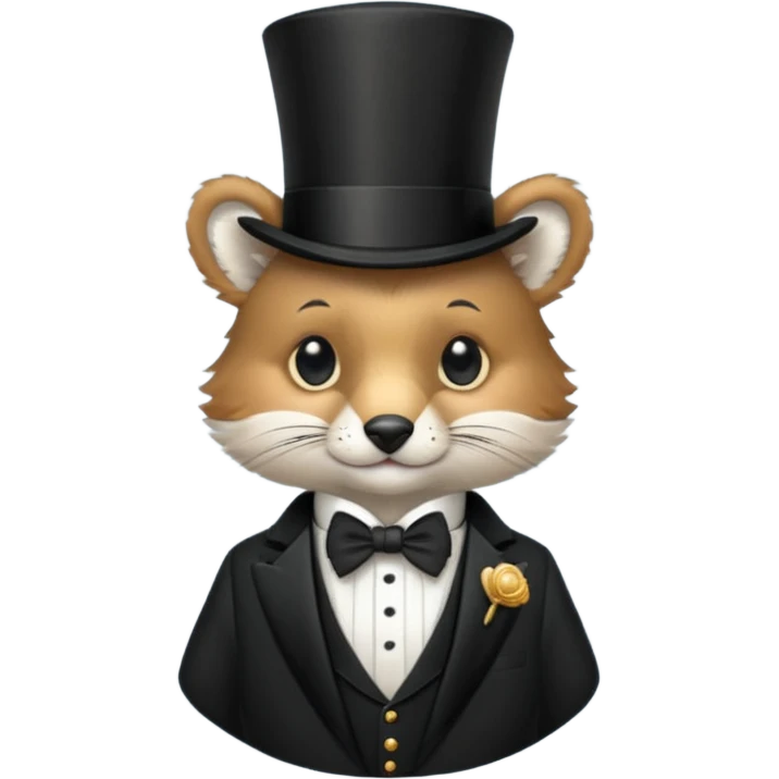 Animal in Formal Attire emoji