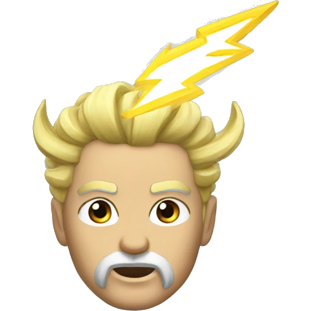 zeus lightning emoji