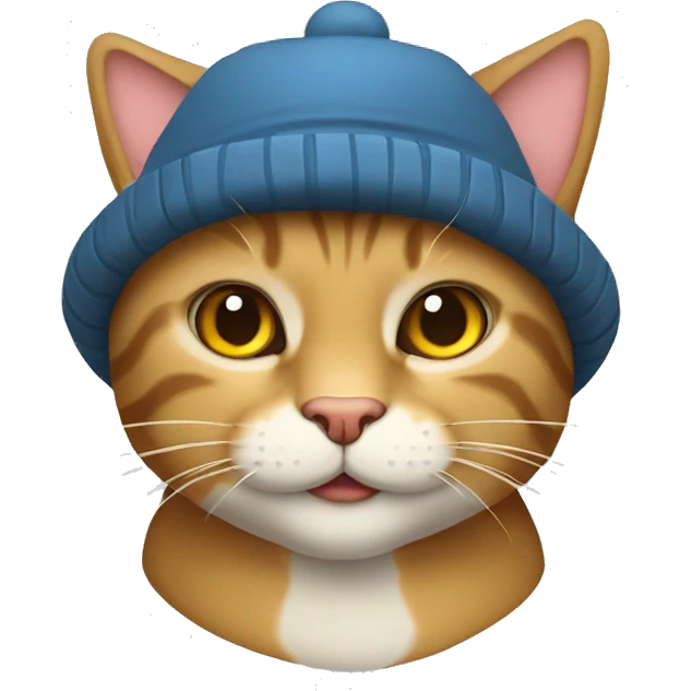 gato con gorro emoji