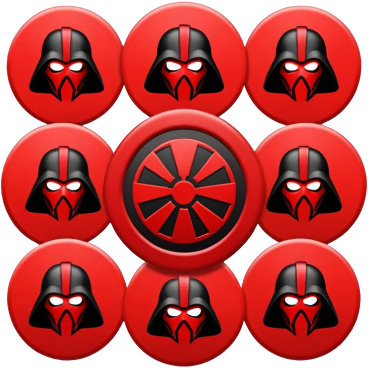 i want a red sith empire . roblox clan based imagine were the logo is a red cirlce with differet desings in it emoji
