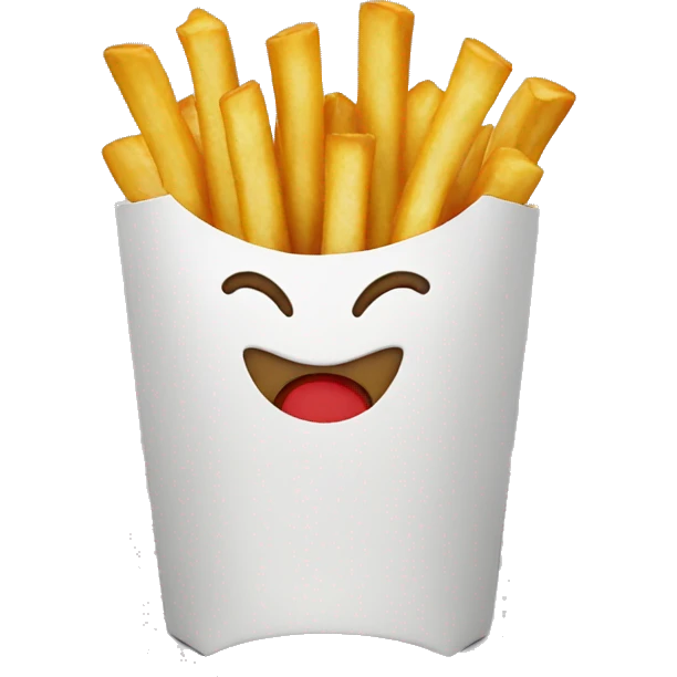 McDonald fries emoji