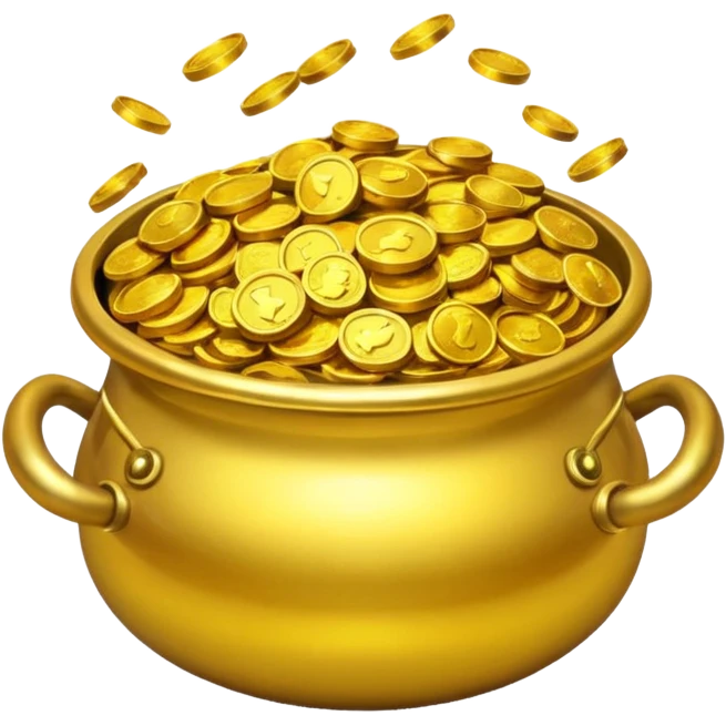 Pot of gold emoji