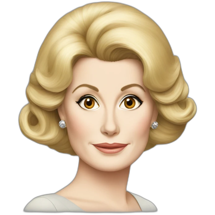 Catherine Deneuve emoji