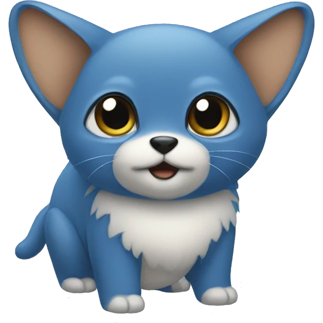 blue unique animals emoji