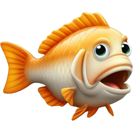 Poisson qui fait un pouce  emoji
