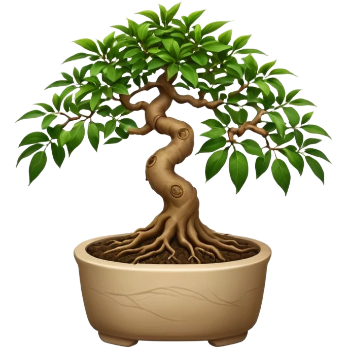 BONSAI DI FICUS GINSENG 
 emoji