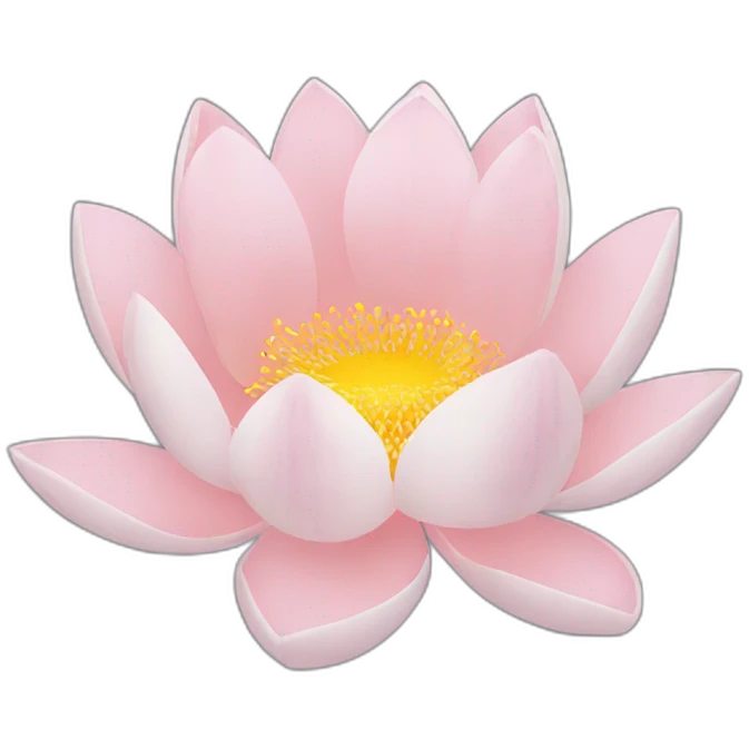 Lotus simplistic emoji