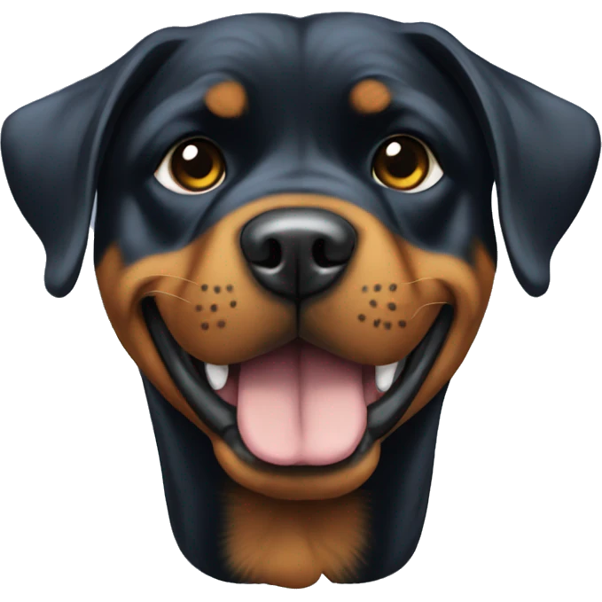 rottweiler clouds emoji