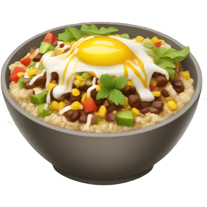 Burrito bowl  emoji