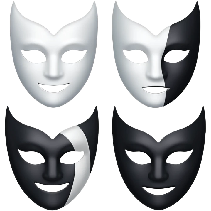a white mask pack for face, without human's face emoji
