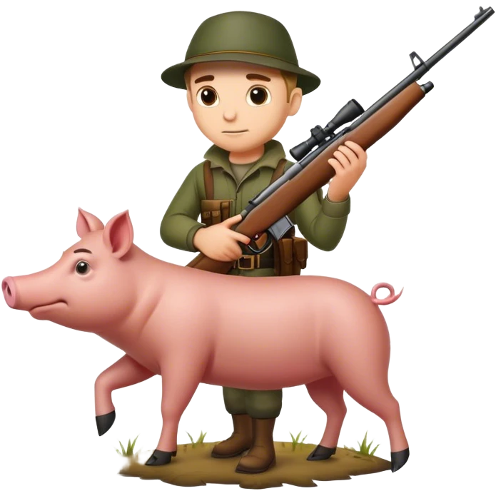 hog huntin emoji
