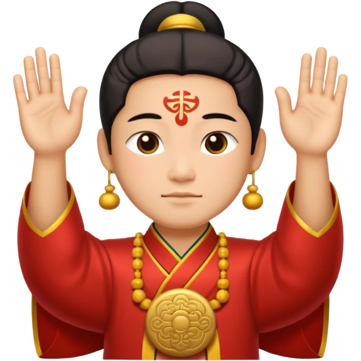 Chinese gong shou li emoji