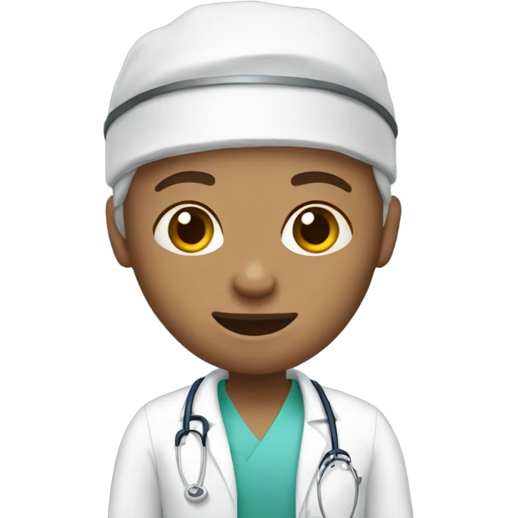 Hospital patient  emoji
