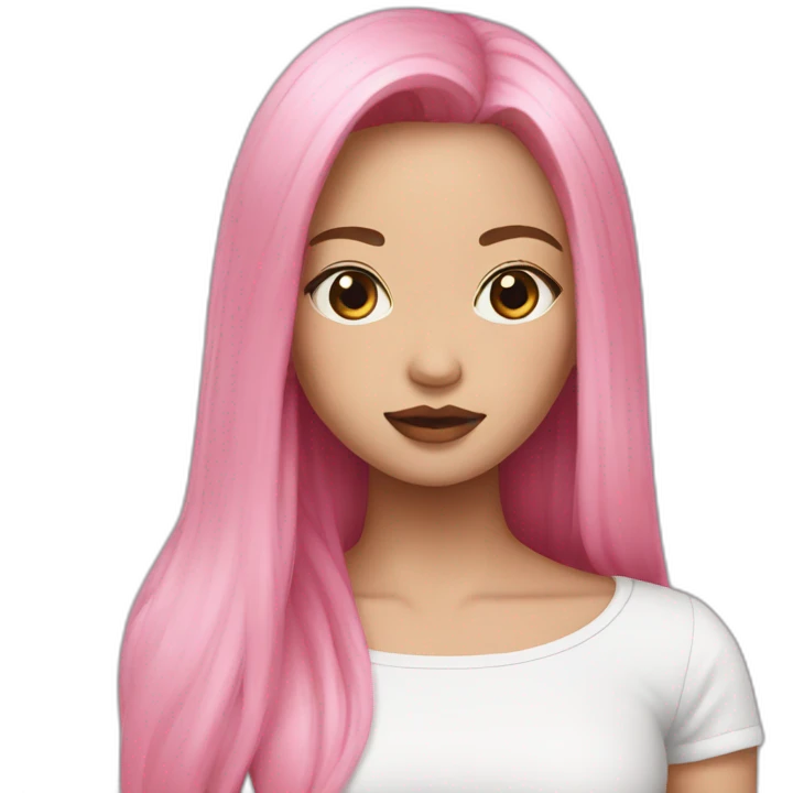 Jennie black pink emoji