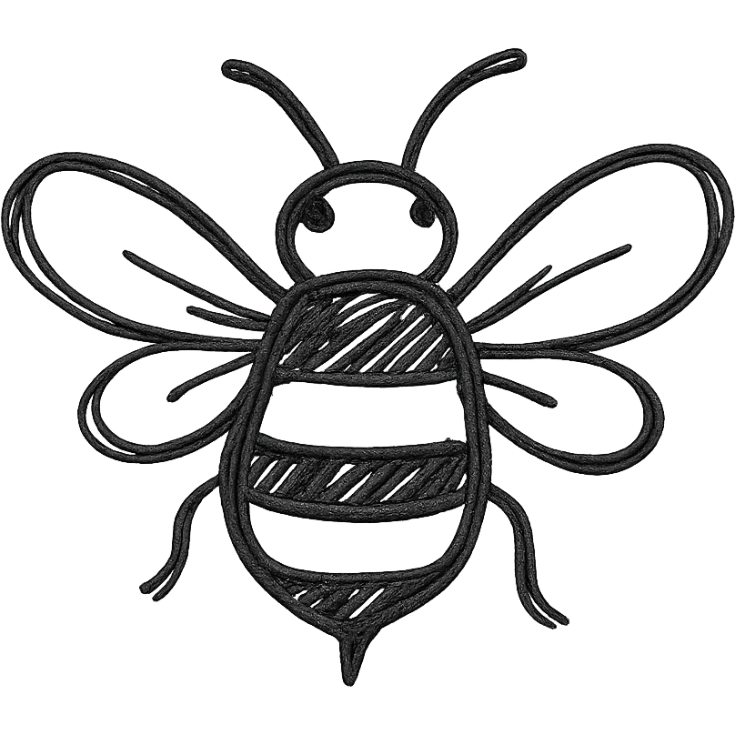 A bumblebee emoji