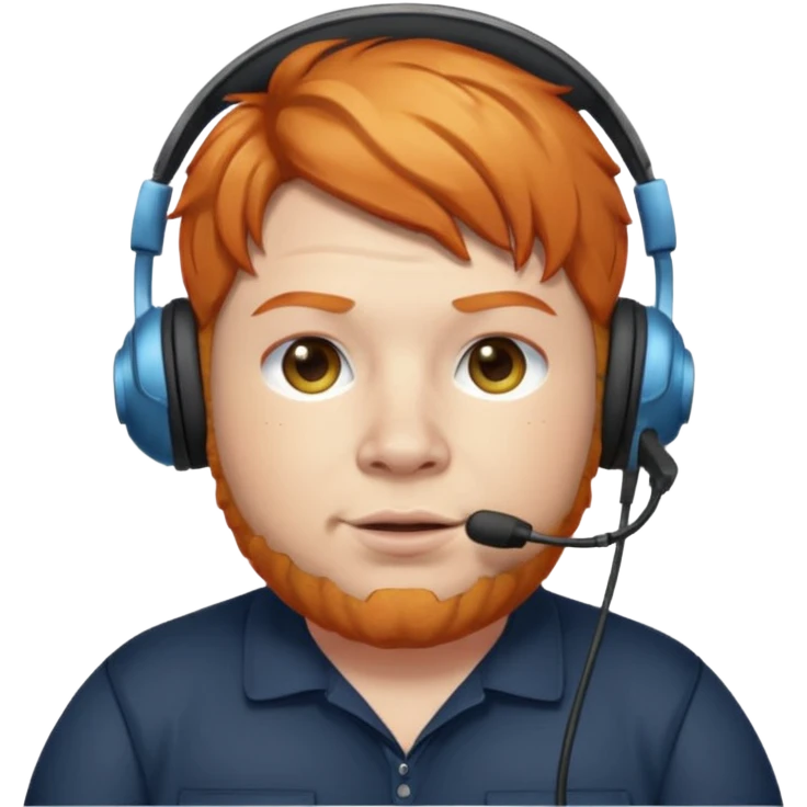 CaseOh, the fat ginger stramer emoji