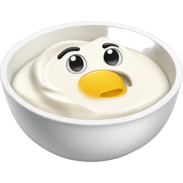 yoghurt bowl  emoji