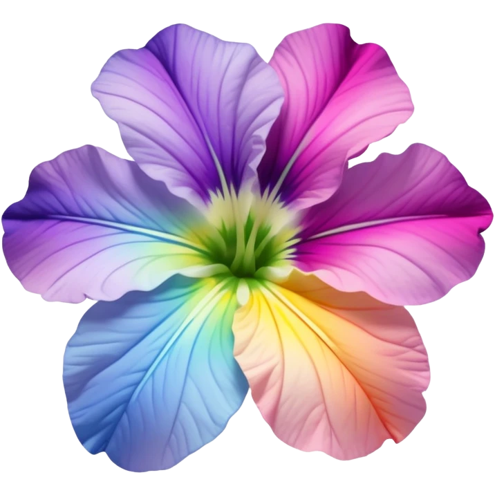 Pastel Rainbow Petuina emoji