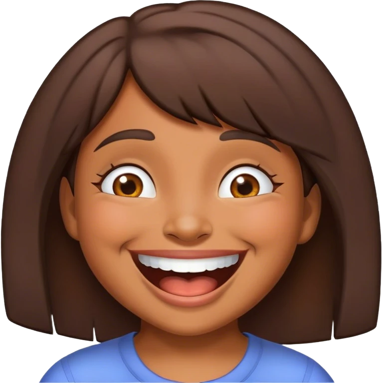 laughing DORA emoji
