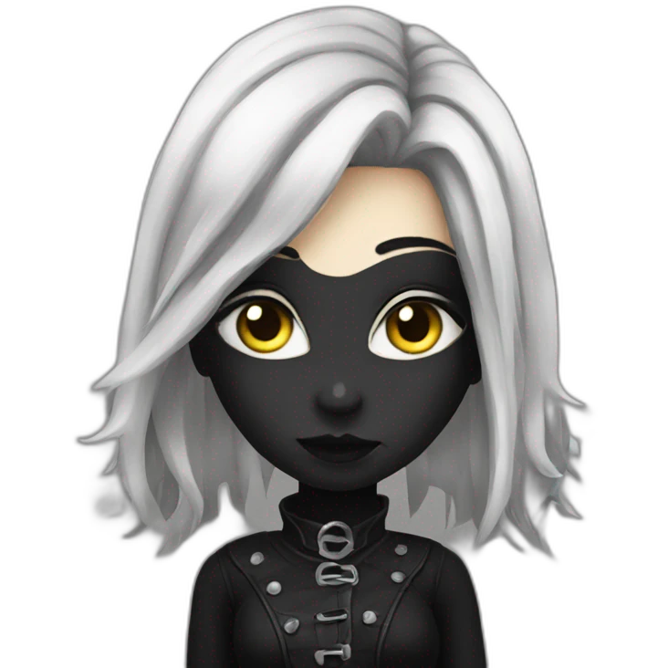 goth-girl emoji