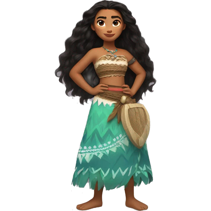 princess moana emoji