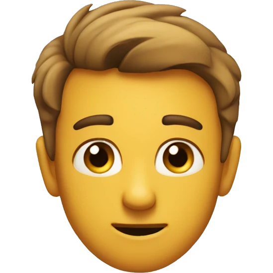 Smirk and confusion  emoji