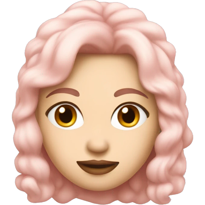 Light pink coquette  emoji