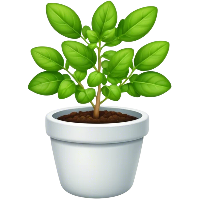 Marjoram full plant  emoji
